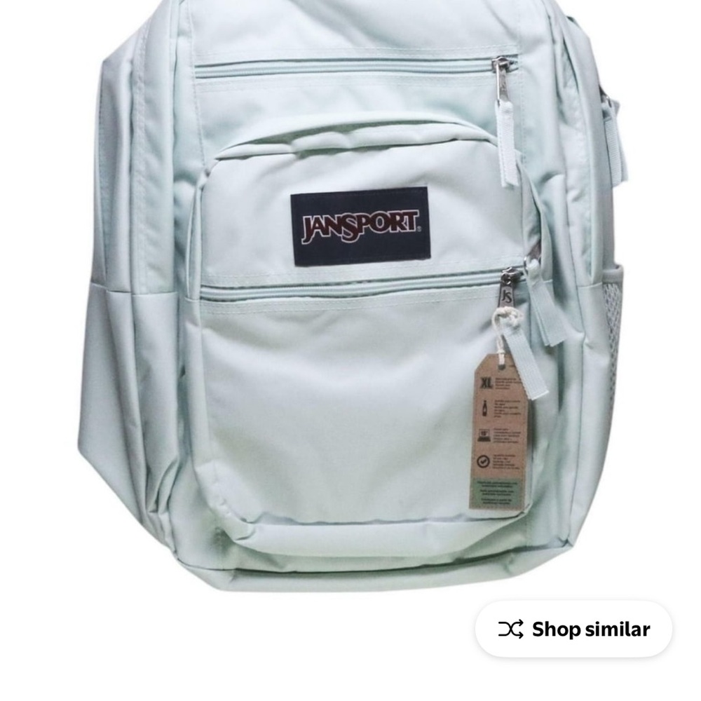 JanSport Mint Green Backpack